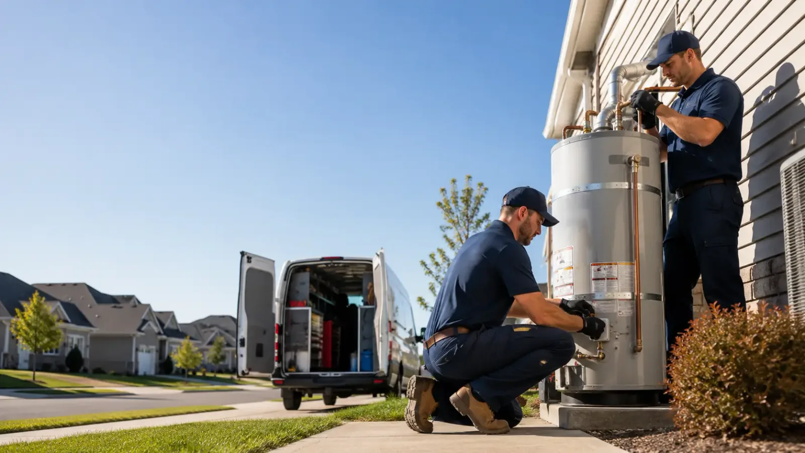 Water Heater Installation in Deering, ND
